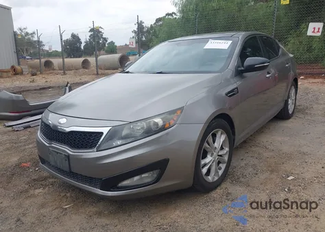 2013 Kia Optima Ex z USA, uszkodzony, nr VIN 5XXGN4A73DG200023